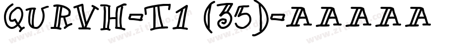 QURVH-T1 (35)字体转换